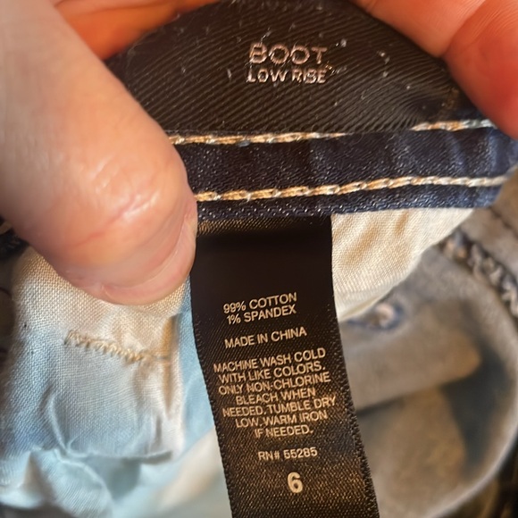 Express dark wash bootcut. Excellent condition - Picture 4 of 4